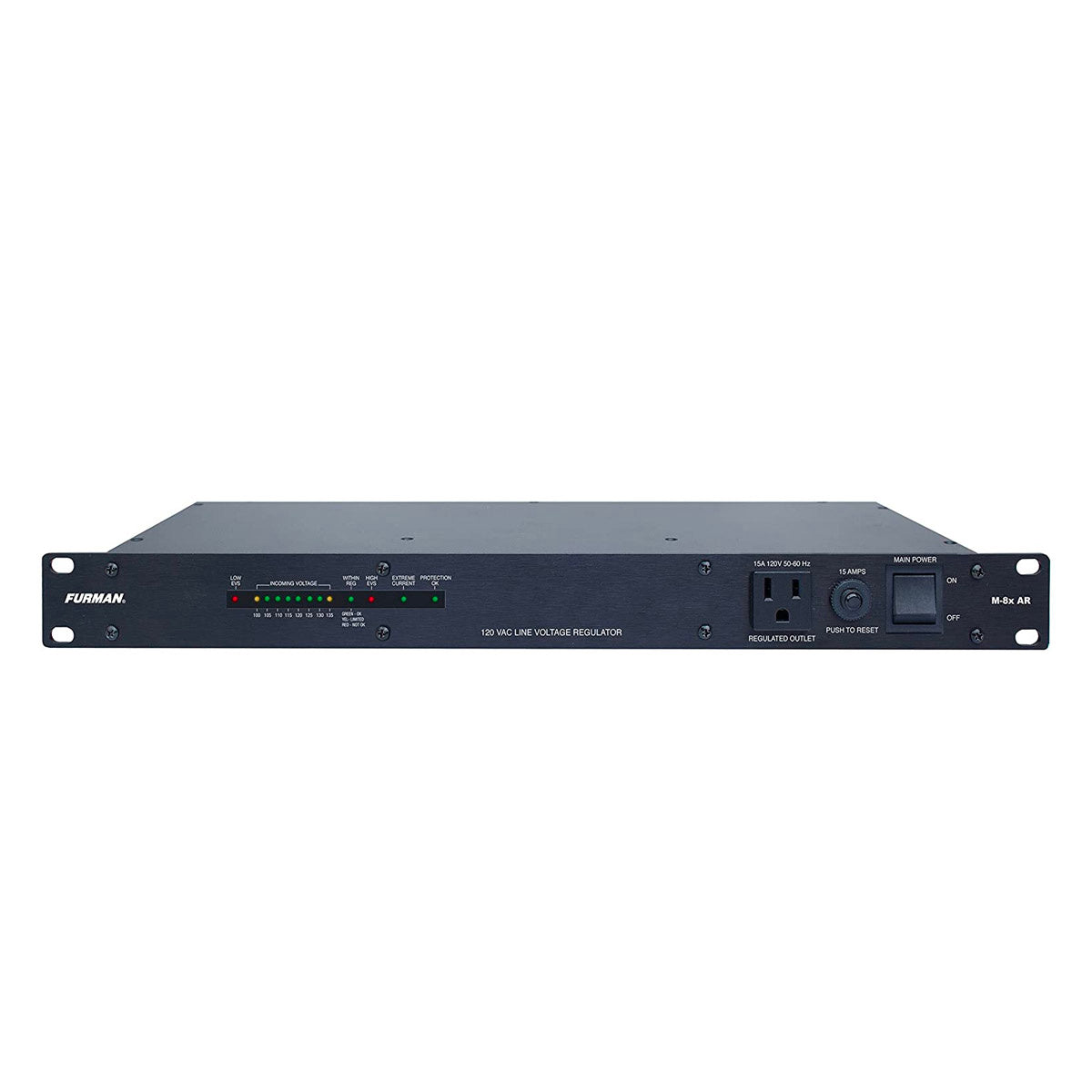 Furman M-8X2 Acondicionador de Potencia Rackmount 9 Salidas 15A