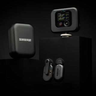 Shure MoveMic Two Receiver Kit Sistema Inalámbrico 2 Canales Receptor Cámara Computadora