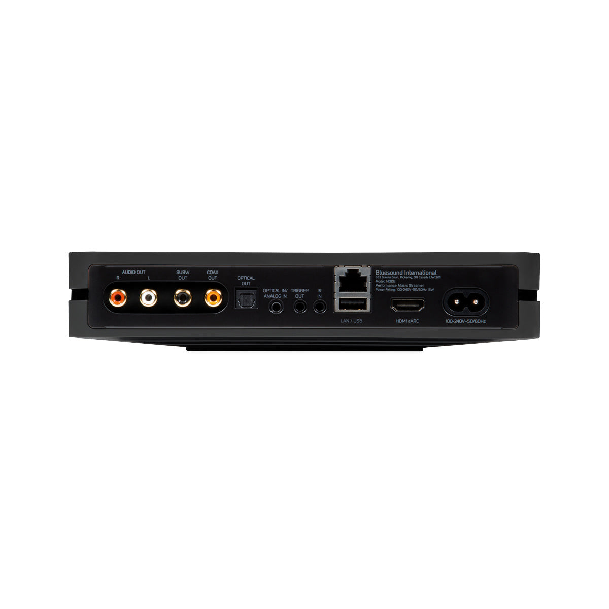 Bluesound Node Transmisor Inalámbrico Alta Resolución 24-bit 192kHz MQA WiFi Bluetooth
