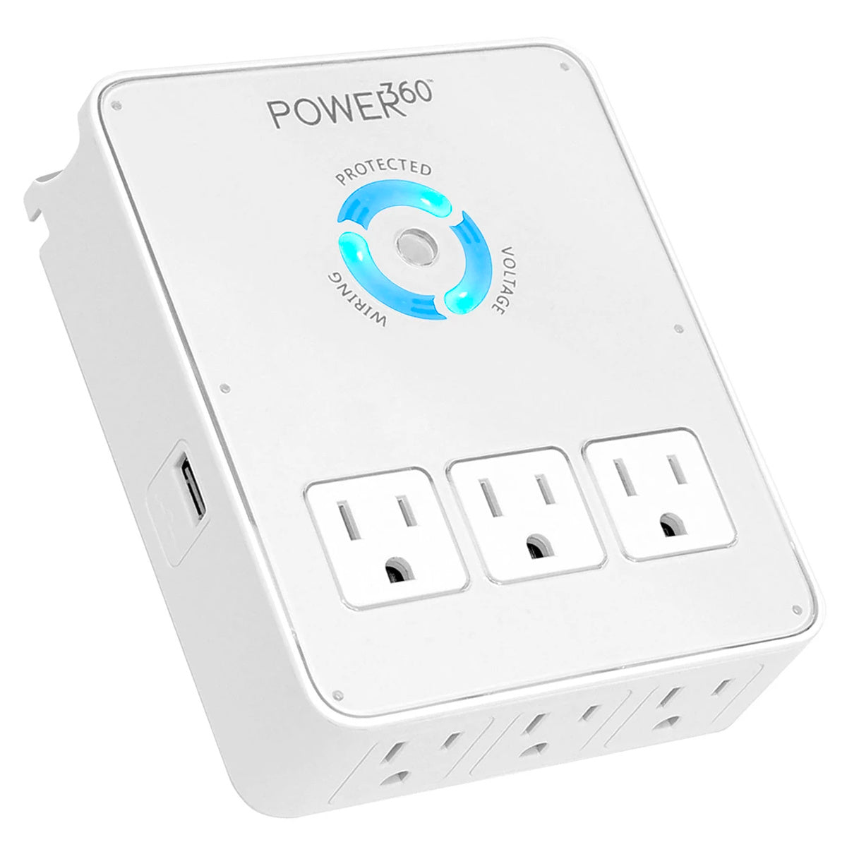 Panamax P360-DOCK Power360 6 Salidas AC + 2 USB Estación Carga Teléfono Tablet