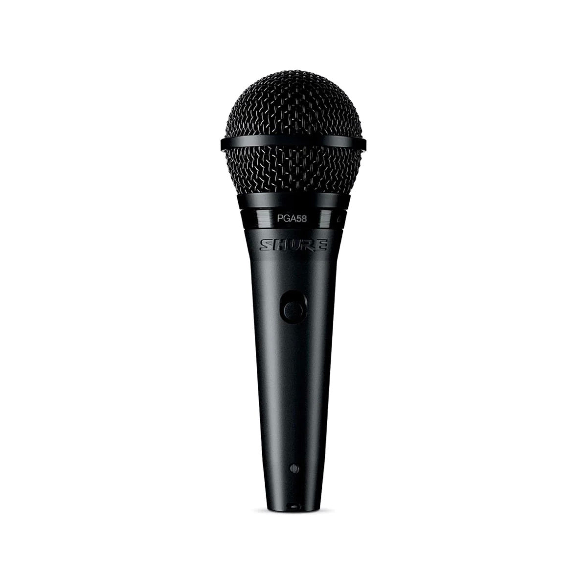 SHURE PGA58-XLR Micrófono Dinámico Cardiode Voz Switch On/Off Cable XLR 15 Pies