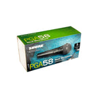 SHURE PGA58-XLR Micrófono Dinámico Cardiode Voz Switch On/Off Cable XLR 15 Pies