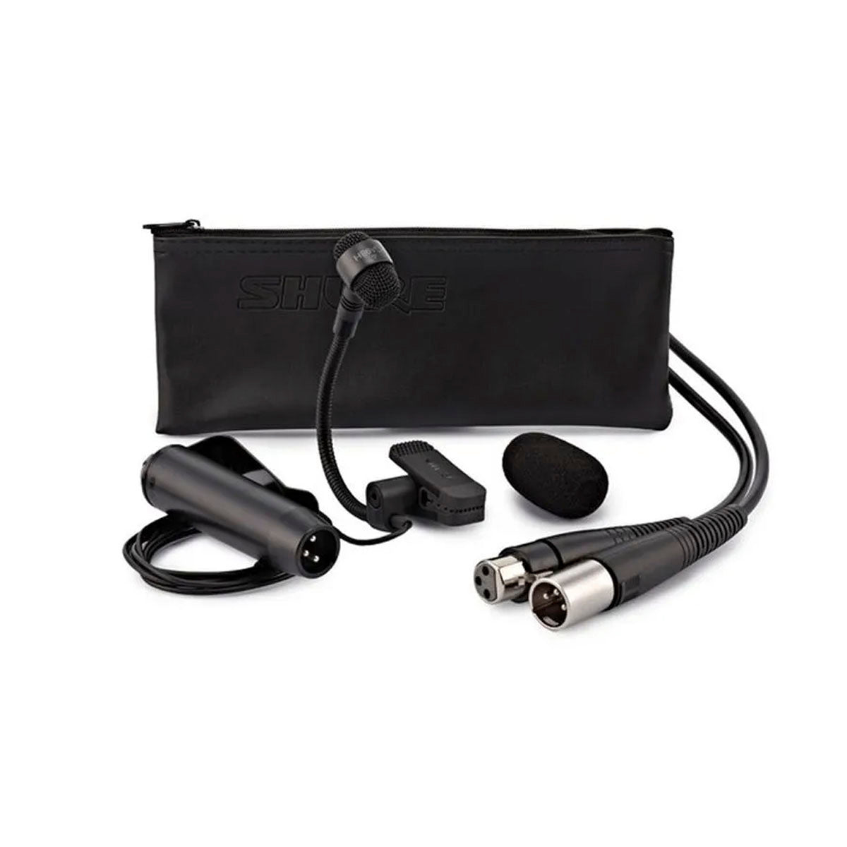 SHURE PGA98H-XLR Micrófono Condensador Cardiode Instrumentos Cable XLR 4.57mts