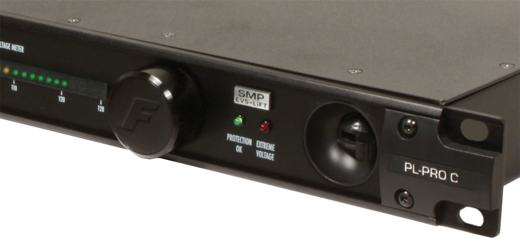 Furman PL-PRO C Distribuidor Energía 20A 9 Salidas Voltímetro LED Luces