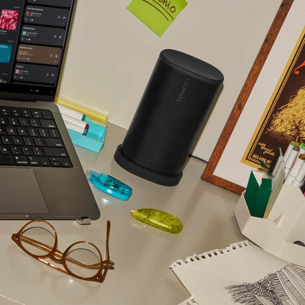 SONOS Play Negra PLAYPUS1BLK Bocina Portátil WiFi Bluetooth IP67 24 Horas