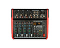 PROEL PLAYMIX8-CH Negro Mezcladora 8 Canales 24-bit DSP 100 Presets USB Bluetooth