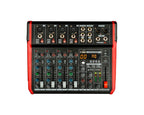 PROEL PLAYMIX8-CH Negro Mezcladora 8 Canales 24-bit DSP 100 Presets USB Bluetooth