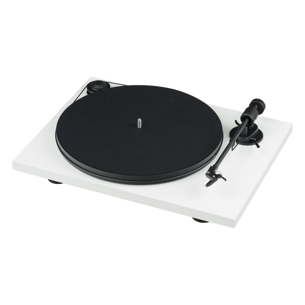 Pro-Ject E1 BT WHT Tornamesa Bluetooth Phono Preamp Audio Technica AT 3600 L