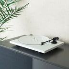 Pro-Ject E1 BT WHT Tornamesa Bluetooth Phono Preamp Audio Technica AT 3600 L