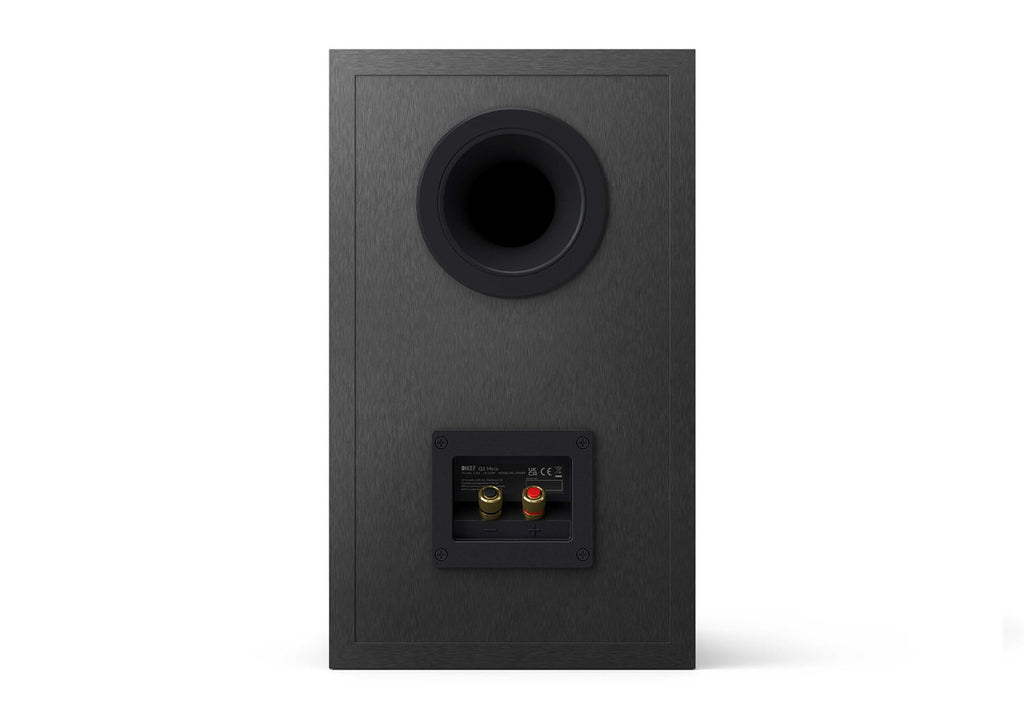 KEF Q3 Meta Black Altavoz Bookshelf 2-Vías Hi-Fi Par