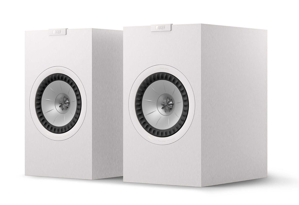 KEF Q3 Meta Satin Blanco Par Altavoces Estantería 6.5" Uni-Q 87dB 150W Hi-Fi Música Cine