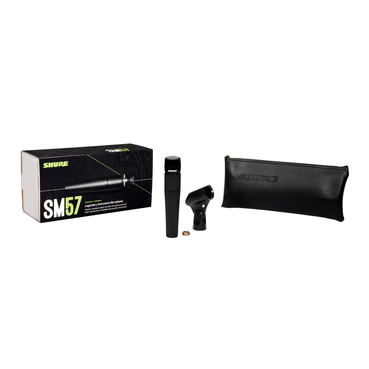 SHURE SM57-LC Micrófono Dinámico Legendary Cardiode Instrumentos Profesional