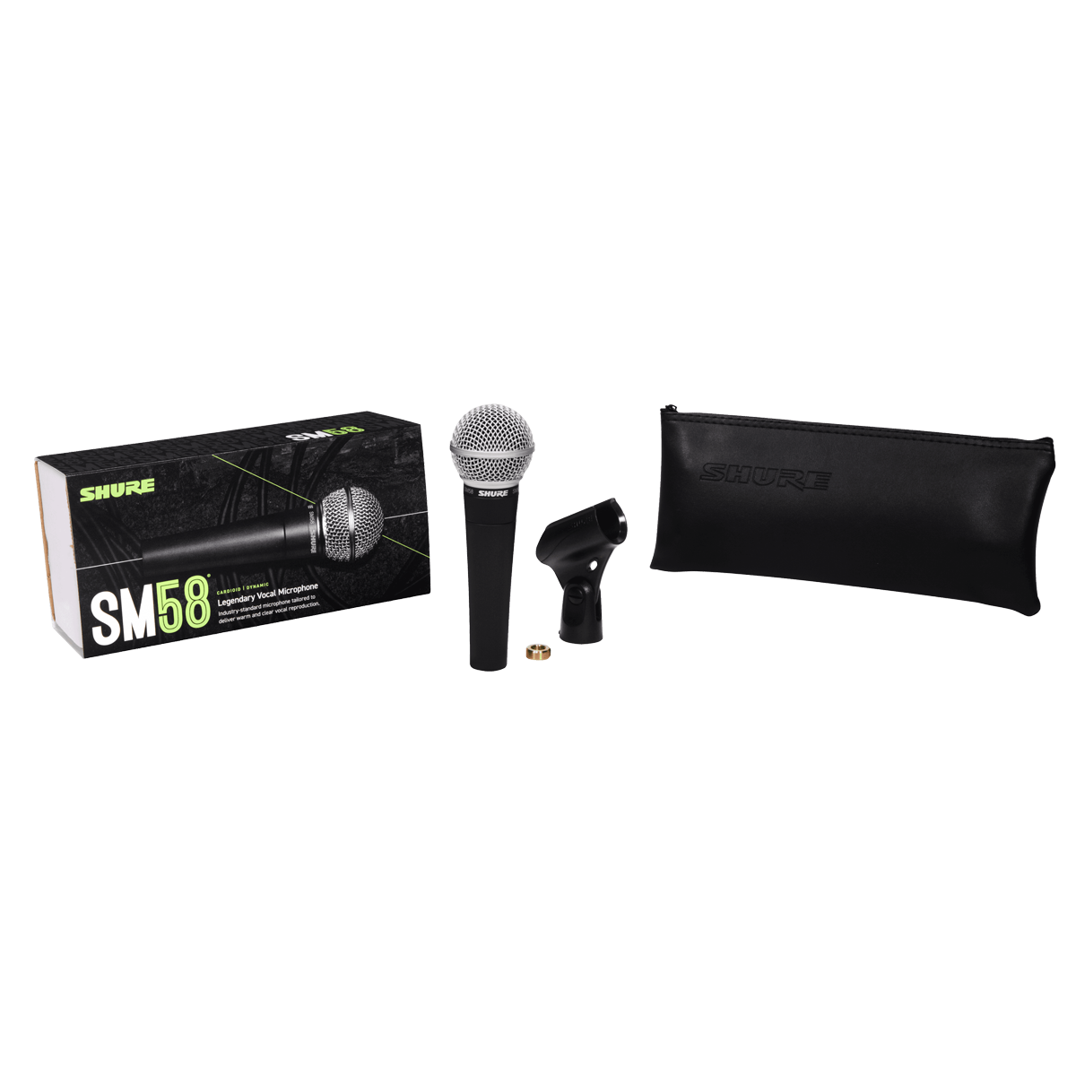 SHURE SM58-LC Micrófono Dinámico Legendary Cardiode Voz Profesional