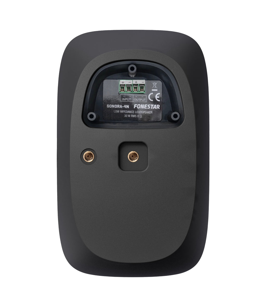 FONESTAR SONORA-4N Altavoz Exterior IP66 30W RMS 8 Ohms Negro