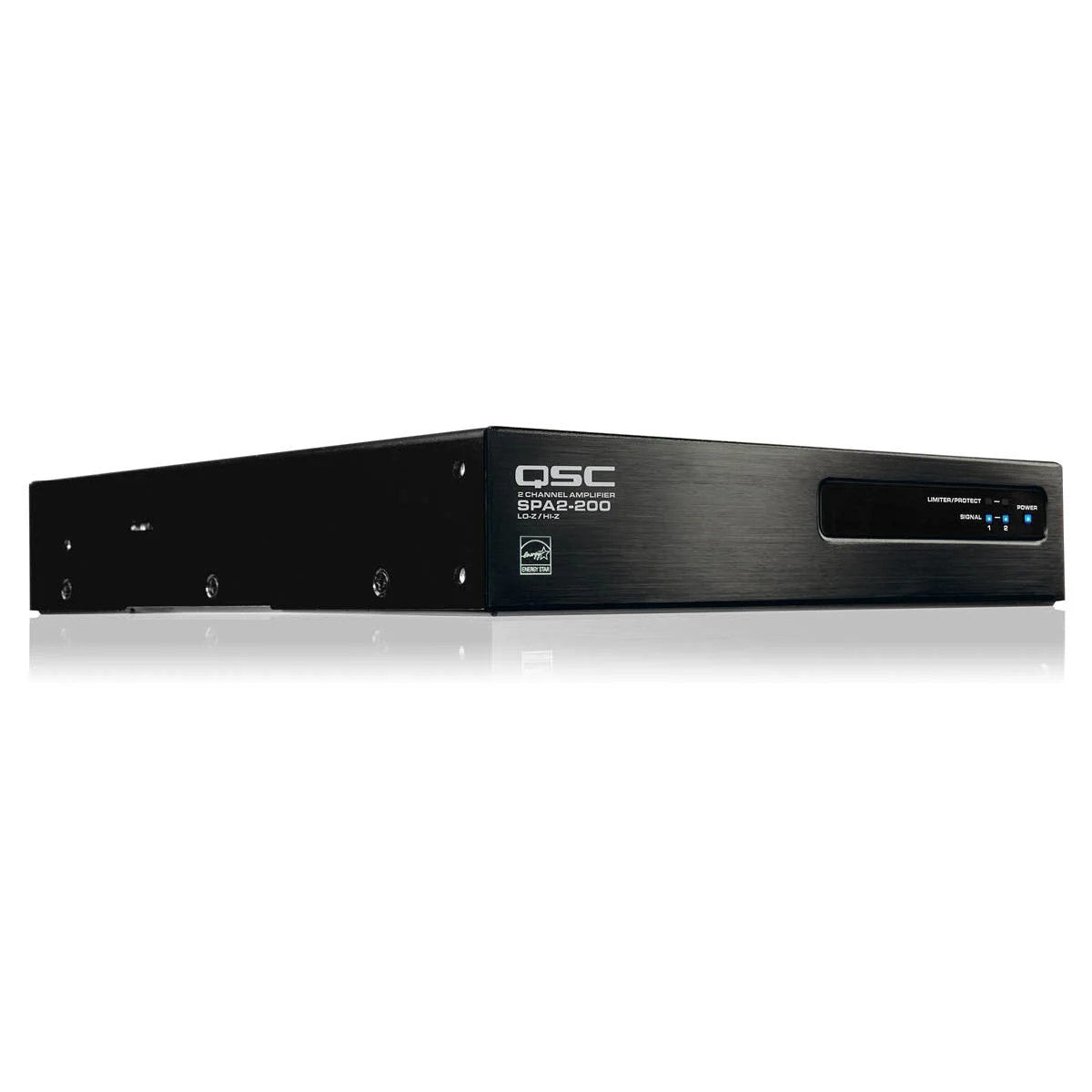 QSC SPA2-200-NA Amplificador 2 Canales 200W 4/8Ω 400W Puente Energy Star