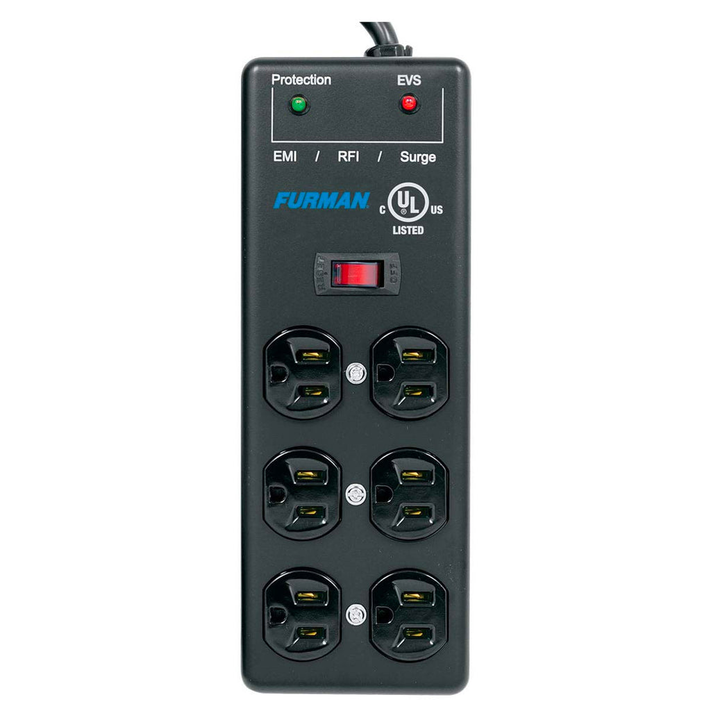 Furman SS-6B acondicionadro de corriente 6 Salidas Protección Surge 15A