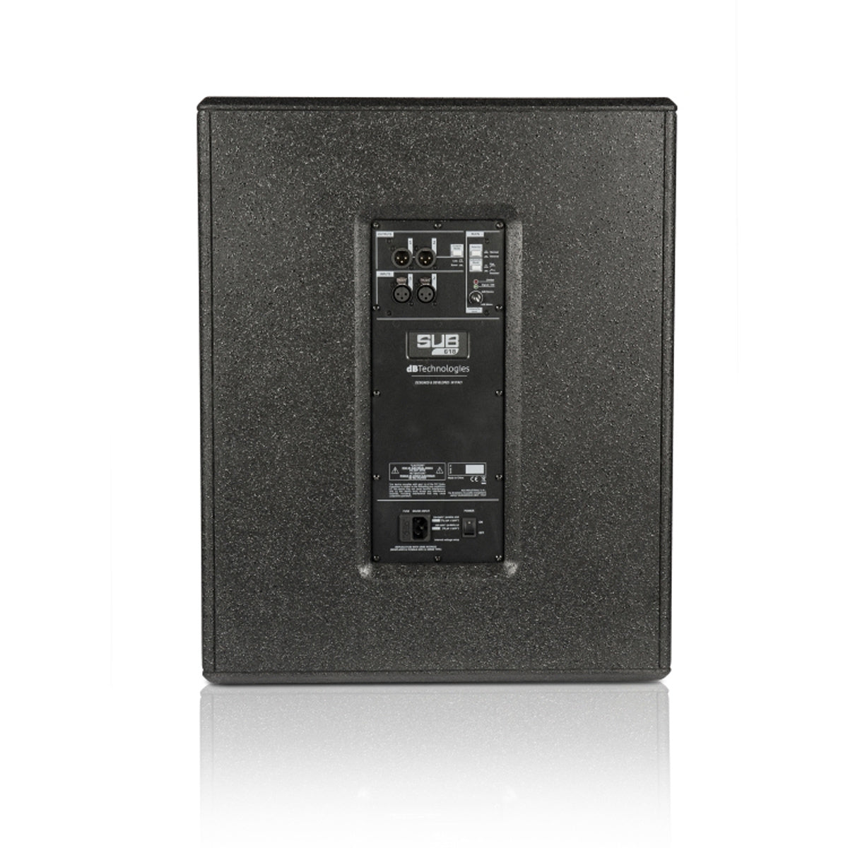 DB Technologies SUB 618 Subwoofer Activo 18" 600W RMS 1200W Pico Clase D