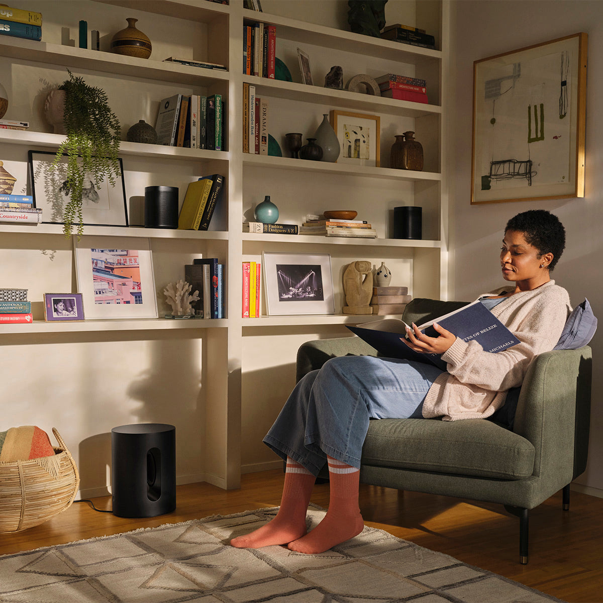 Sonos Sub Mini Subwoofer Compacto Inalámbrico WiFi Dual 6" Woofers 25Hz