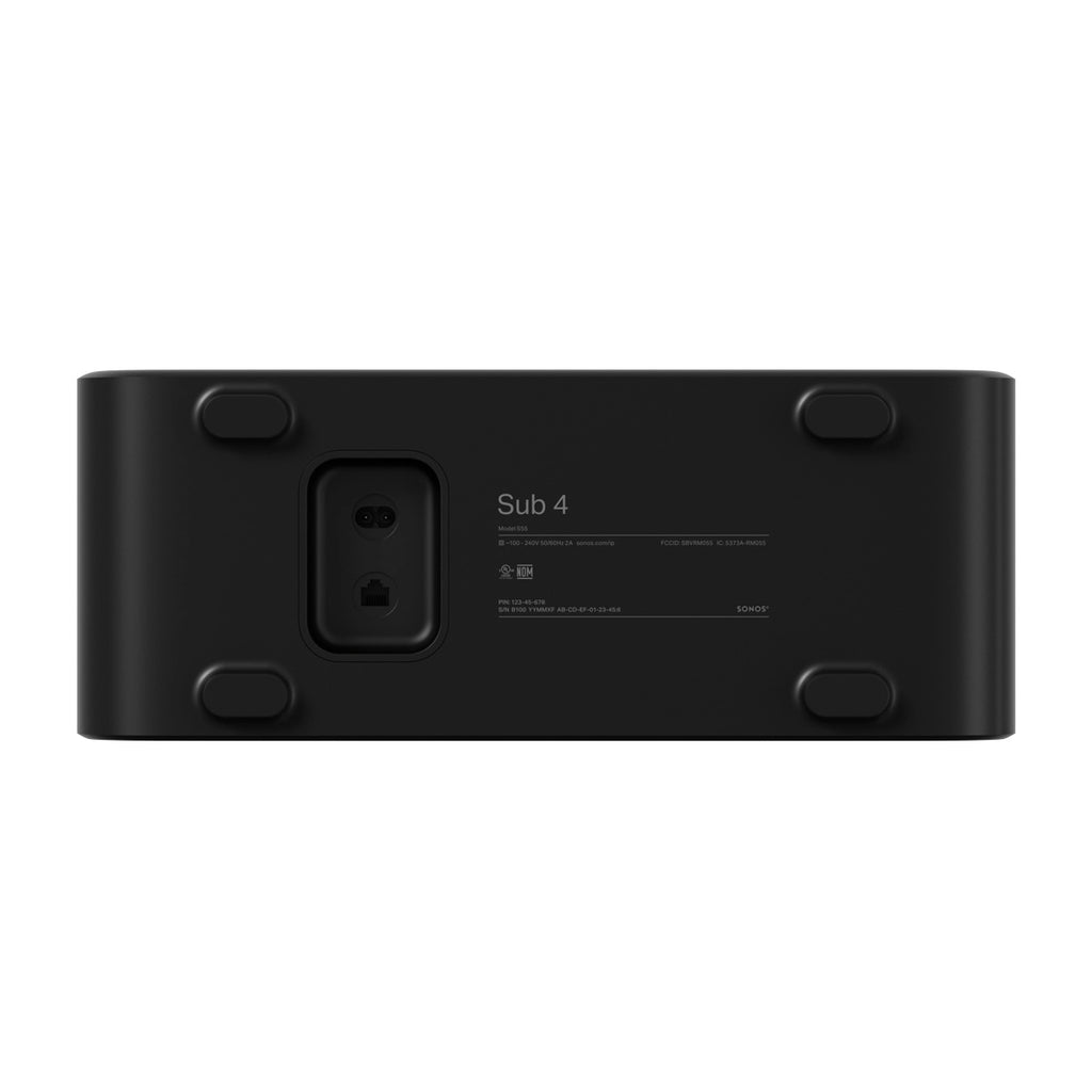 Sonos Sub 4 Subwoofer Inalámbrico WiFi 6 Dual Drivers 25Hz Graves Profundos
