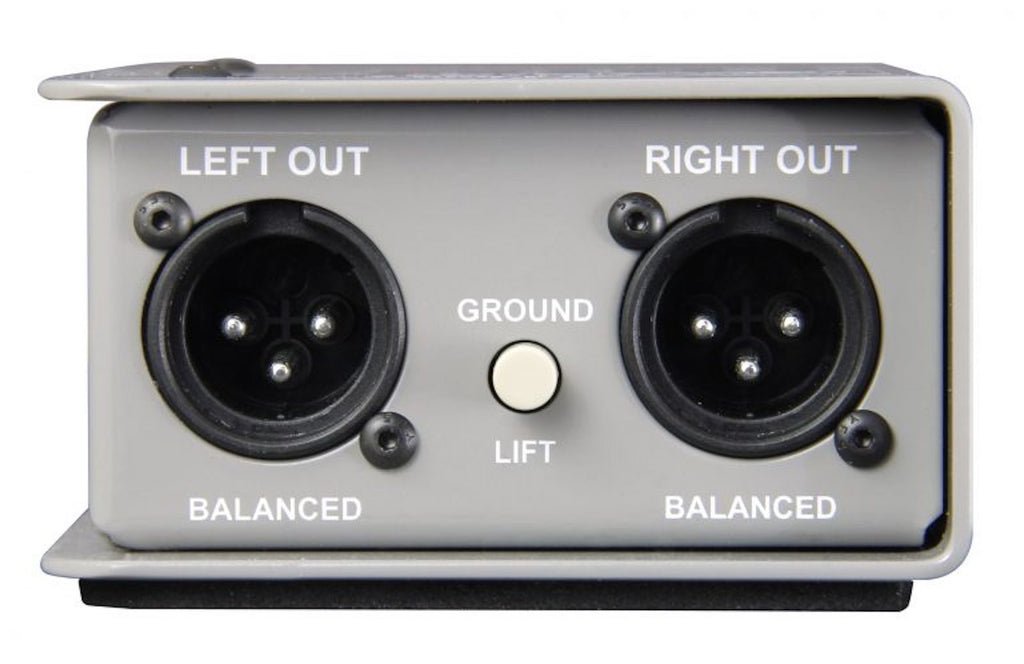 RADIAL TRIM TWO Caja Directa Pasiva Estéreo Control Volumen Laptop DJ Tablet