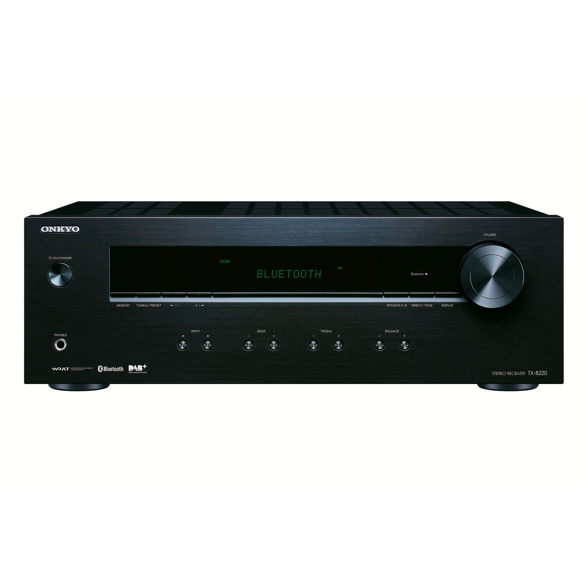 Onkyo TX-8220 Receptor Estéreo 2 Canales 45W Bluetooth FM/AM Phono