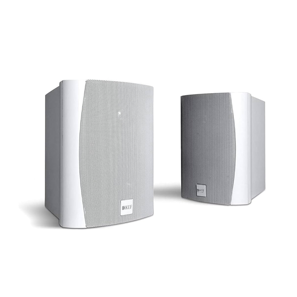 KEF Ventura 5 Blanco Par Bocinas Interior Exterior IP65 5.25" 100W Resistentes Clima