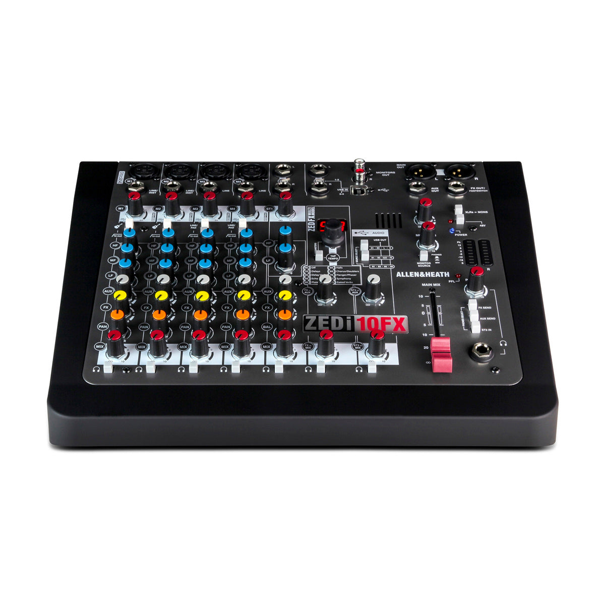Allen & Heath ZEDI-10FX Mixer Analógica USB 4 Canales con Efectos