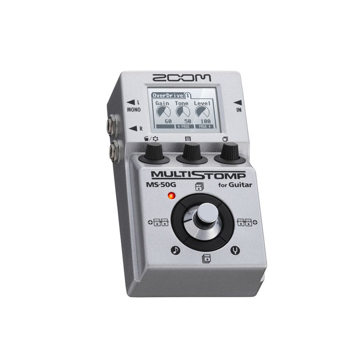 Zoom MS-50G+ MultiStomp Procesador Efectos Guitarra 100 Efectos 6 Simultáneos