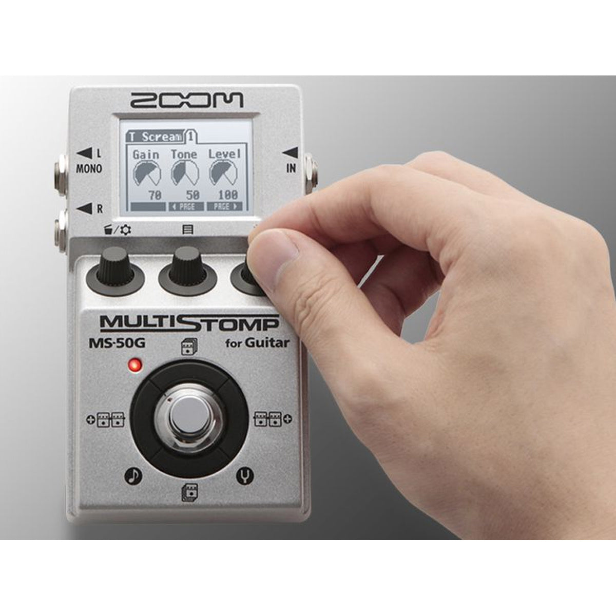 Zoom MS-50G+ MultiStomp Procesador Efectos Guitarra 100 Efectos 6 Simultáneos