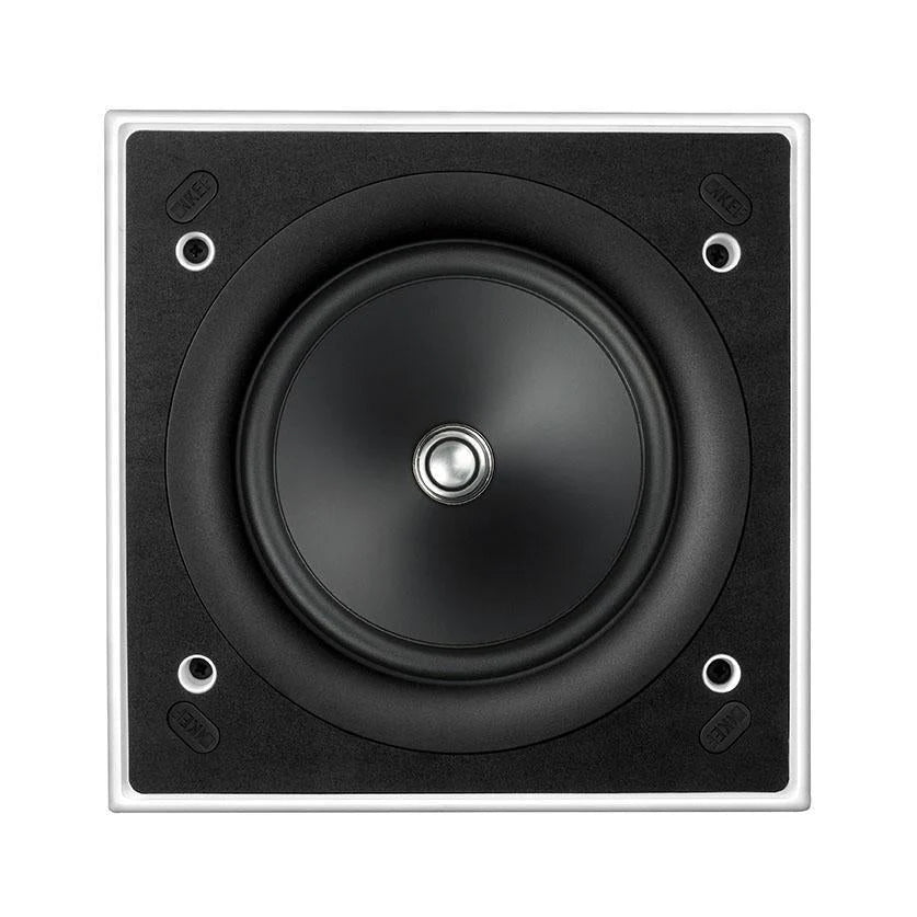 KEF CI160FS Blanco Bocina Cuadrada Muro Techo 6.5" Rango Completo 89dB 80W Resistente Humedad
