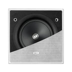 KEF CI160FS Blanco Bocina Cuadrada Muro Techo 6.5" Rango Completo 89dB 80W Resistente Humedad
