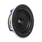 KEF CI200.2CR Blanco Bocina Empotrable Redonda Plafón 8" Uni-Q 90dB IP64 Resistente Humedad