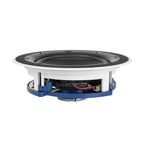 KEF CI200.2CR Blanco Bocina Empotrable Redonda Plafón 8" Uni-Q 90dB IP64 Resistente Humedad