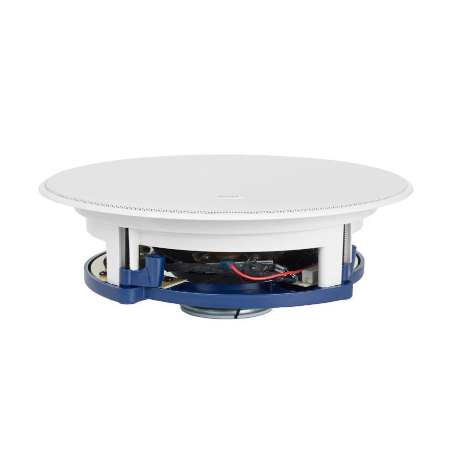 KEF CI200.2CR Blanco Bocina Empotrable Redonda Plafón 8" Uni-Q 90dB IP64 Resistente Humedad