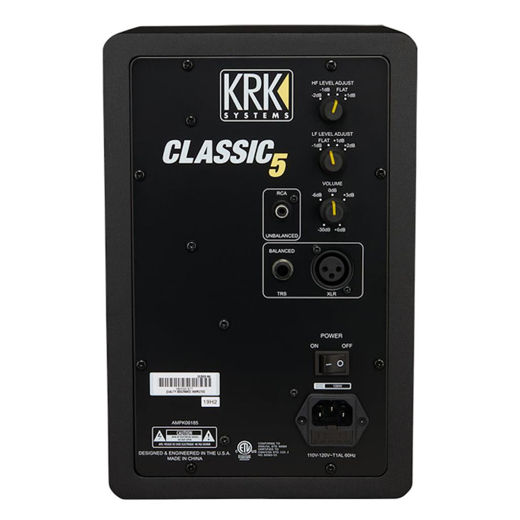 KRK CL5G3-NA Negro Monitor Profesional 5" 50W Estudio Mezcla Referencia