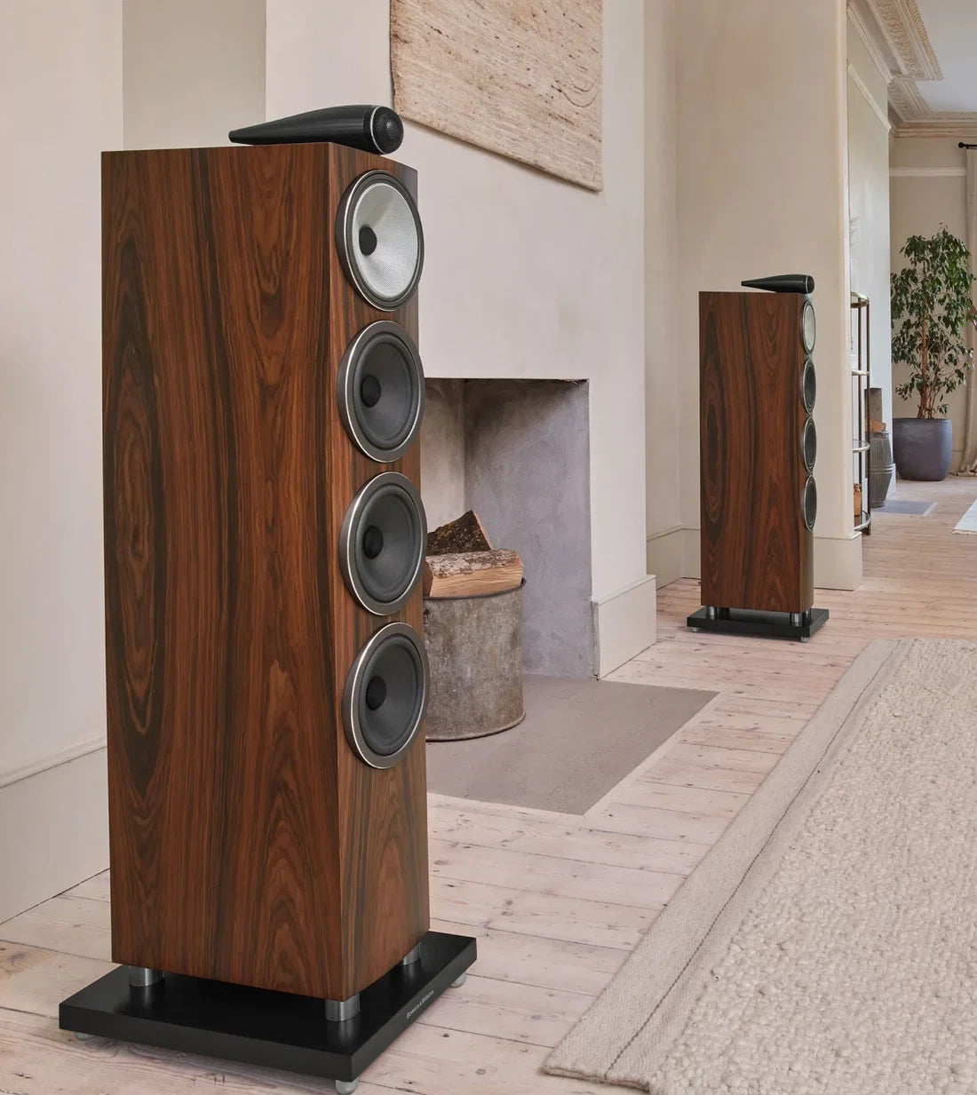 BOWERS & WILKINS 702 S3 Signature Brown Torre 3 Vías 8 Ohms