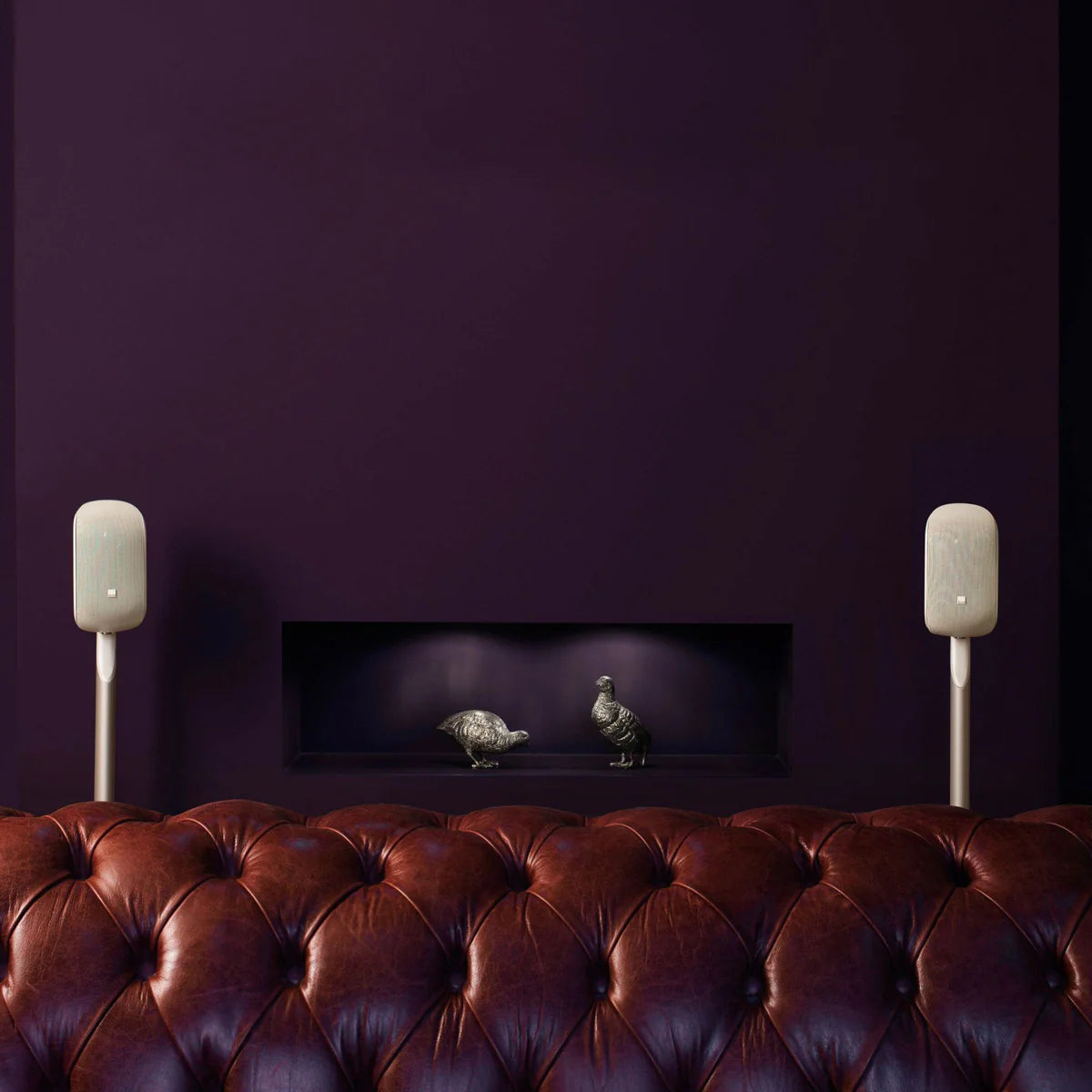 Bowers & Wilkins M-1 Blanco Bocina Cajón Satélite Compacta 20-100W